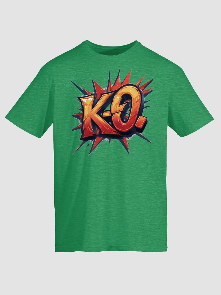 K.O. – Explosive Fighting Game Typography Design product image (1)