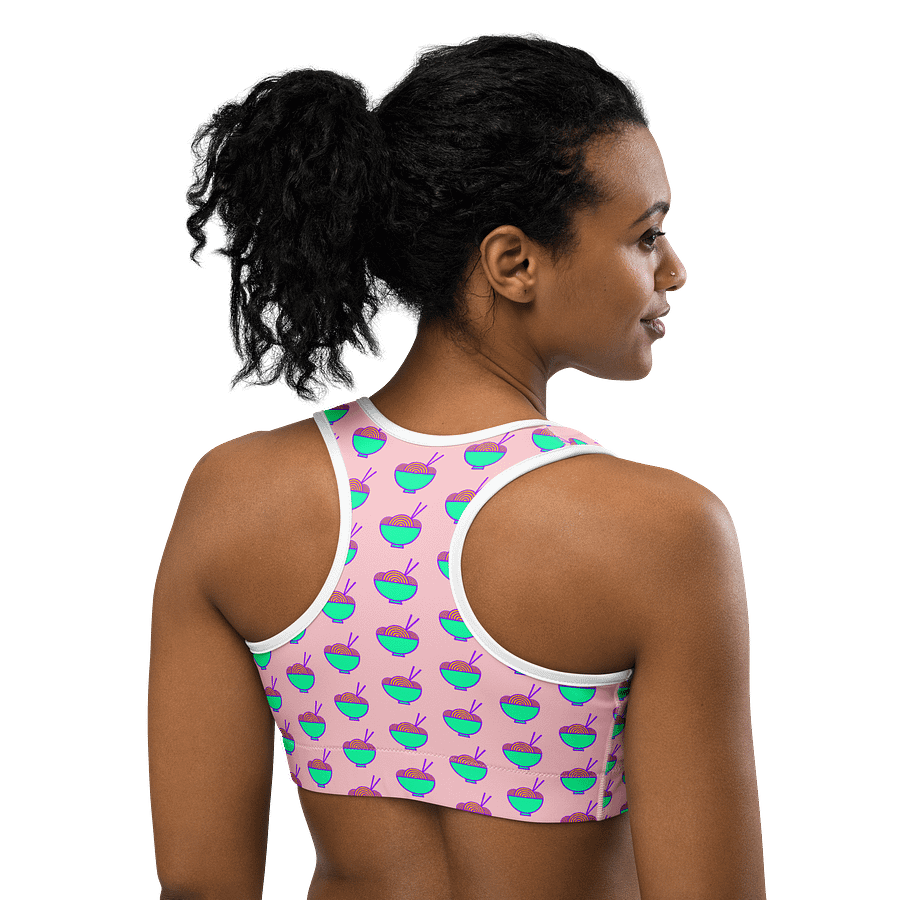Noodle Crew Sports Bra! (Pink) product image (4)