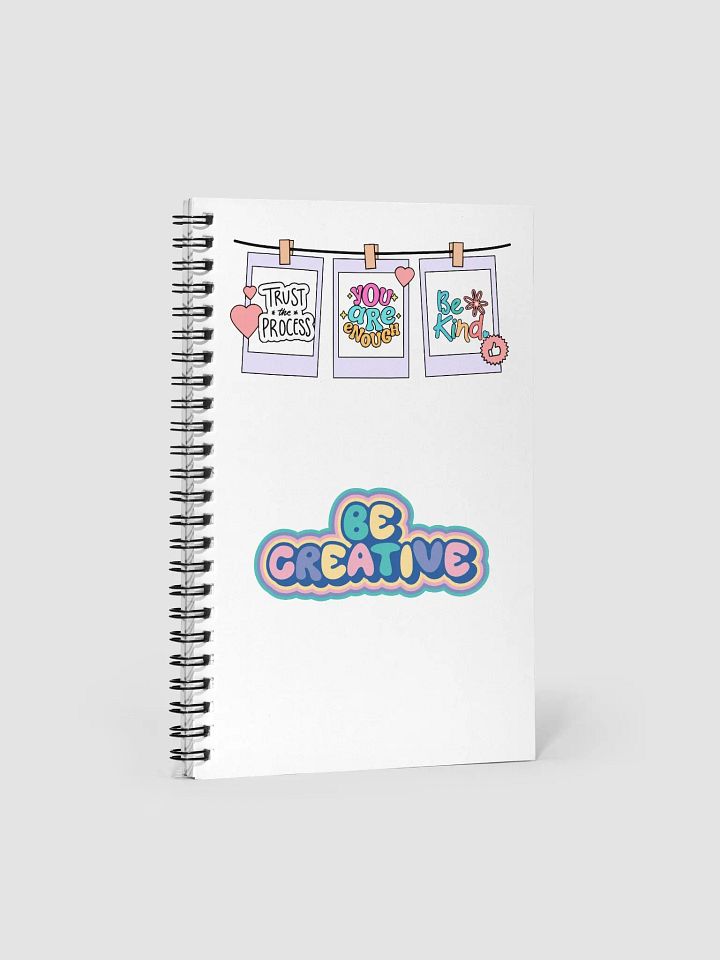 Positive Vibes Spiral Notebook product image (1)