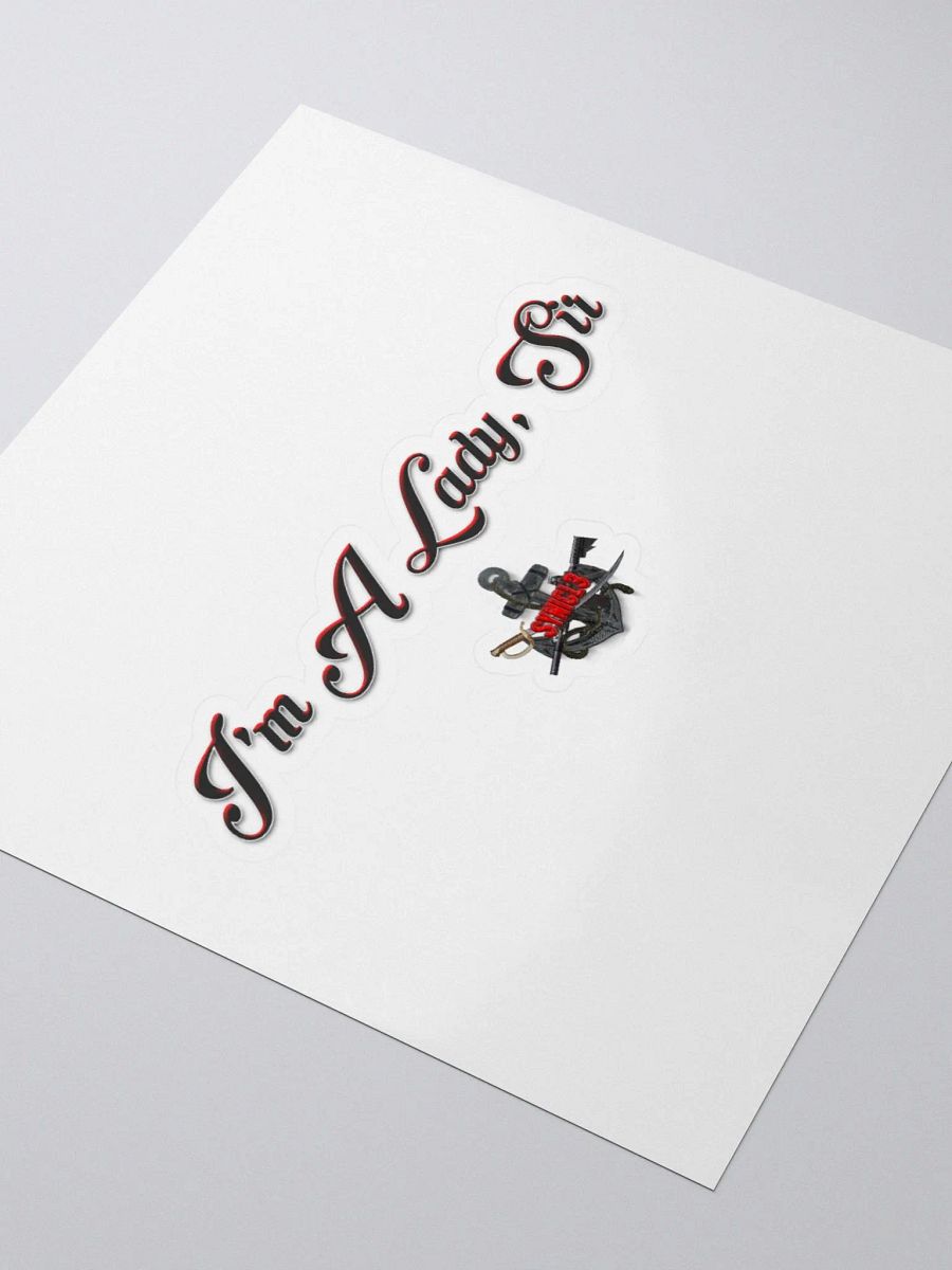 Ladies - Lady, Sir Stickers product image (9)