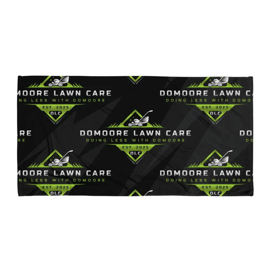DoMoore Lawn Care Sublimated Towel product image (1)