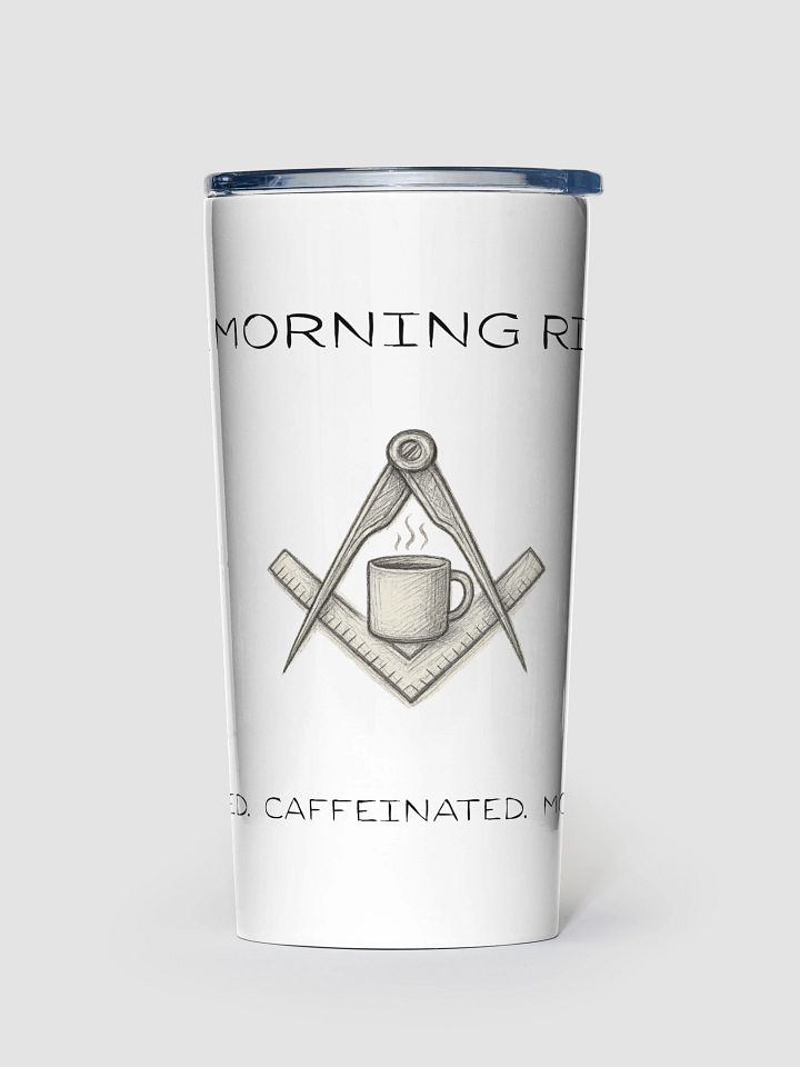 The Morning Ritual – 20 oz Stainless Steel Tumbler product image (1)