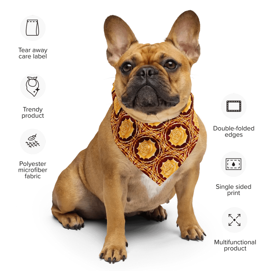 The Golden Rose Bandana product image (8)