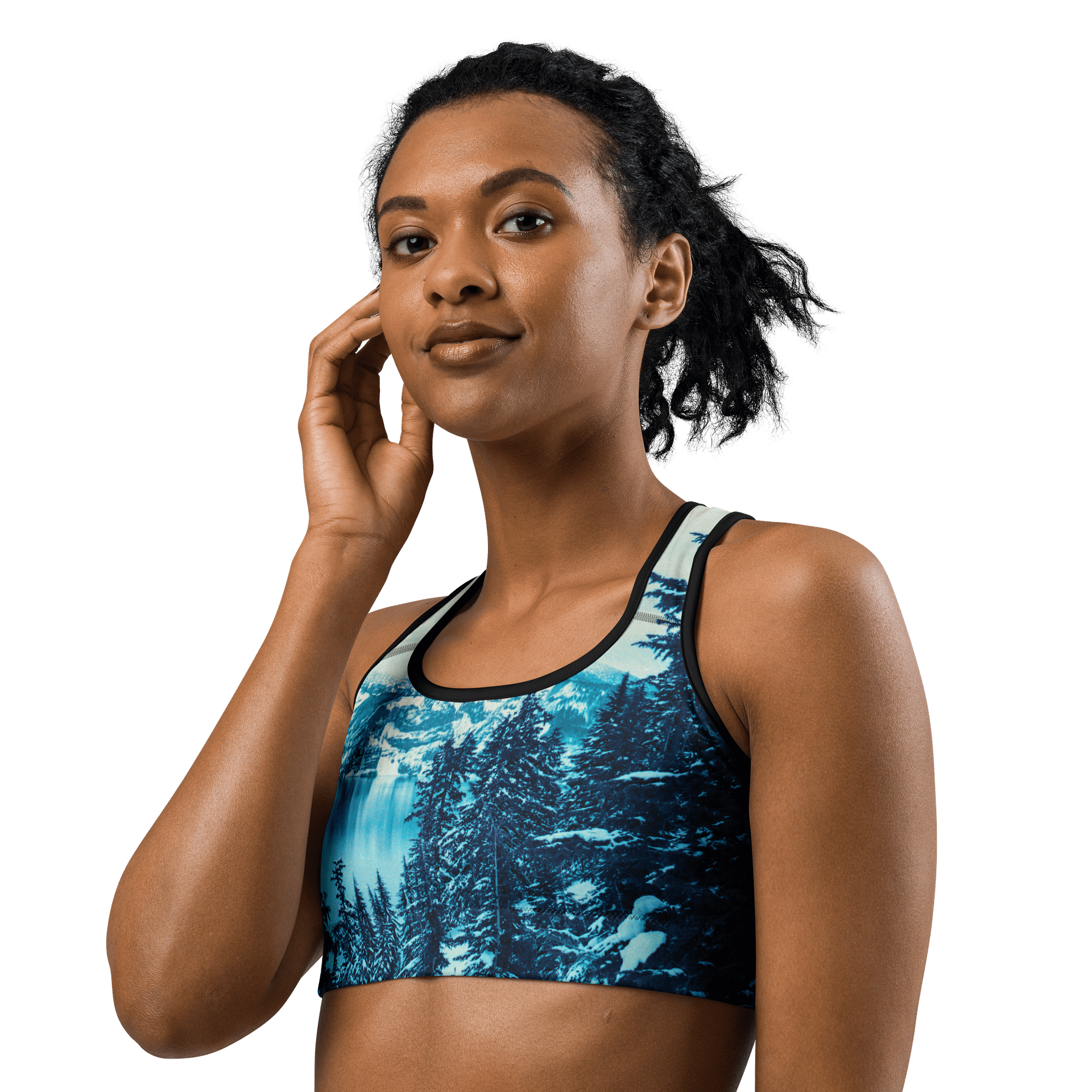 Lomography Purple Lined Sports Bra product image (3)