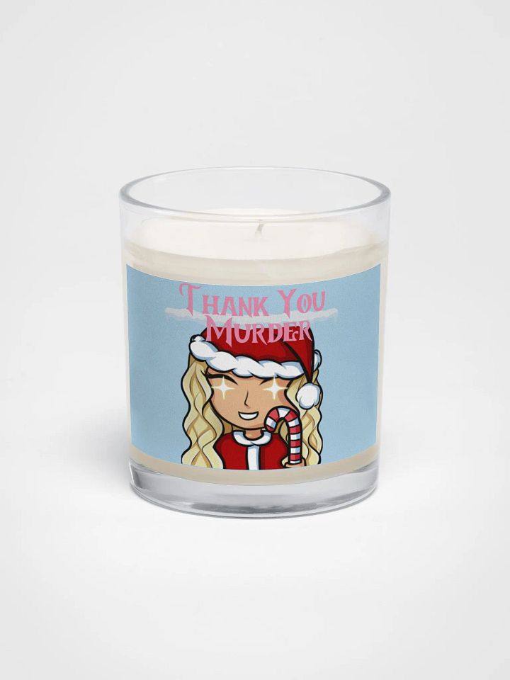 Thank u Murder Xmas Candle product image (1)