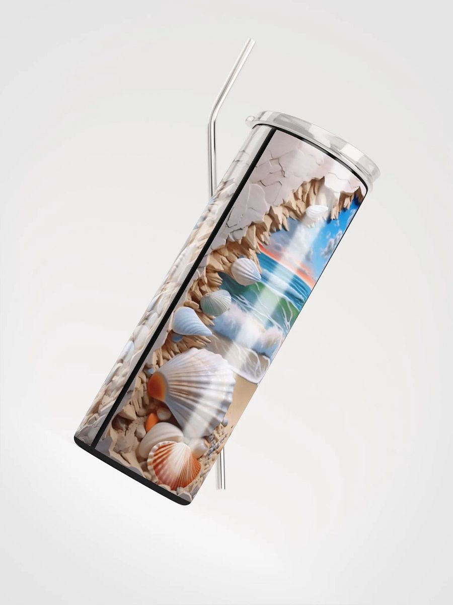 Beach Seashell Stainless Steel Tumbler product image (7)