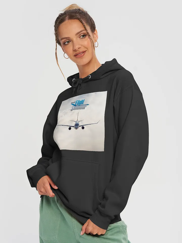 Microsoft Flight Simulator Premium Unisex Pullover Hoodie [Frontside Print] product image (1)