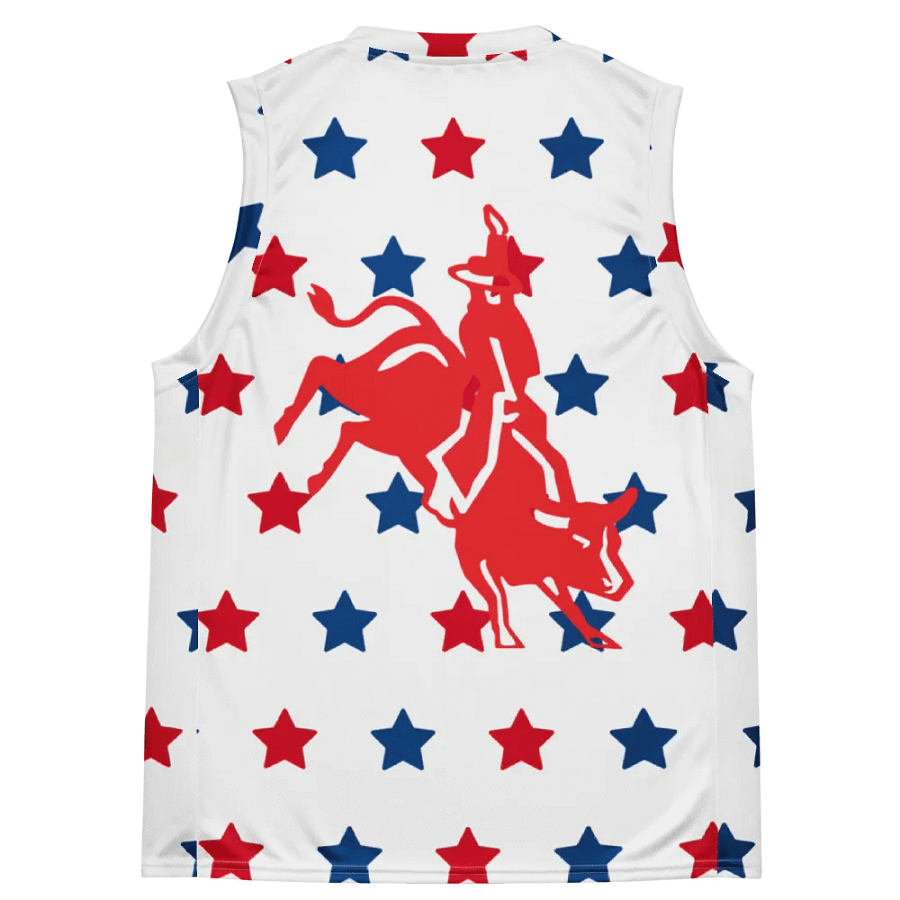 Starry Hoopster: All-Over Print Basketball Jersey product image (10)