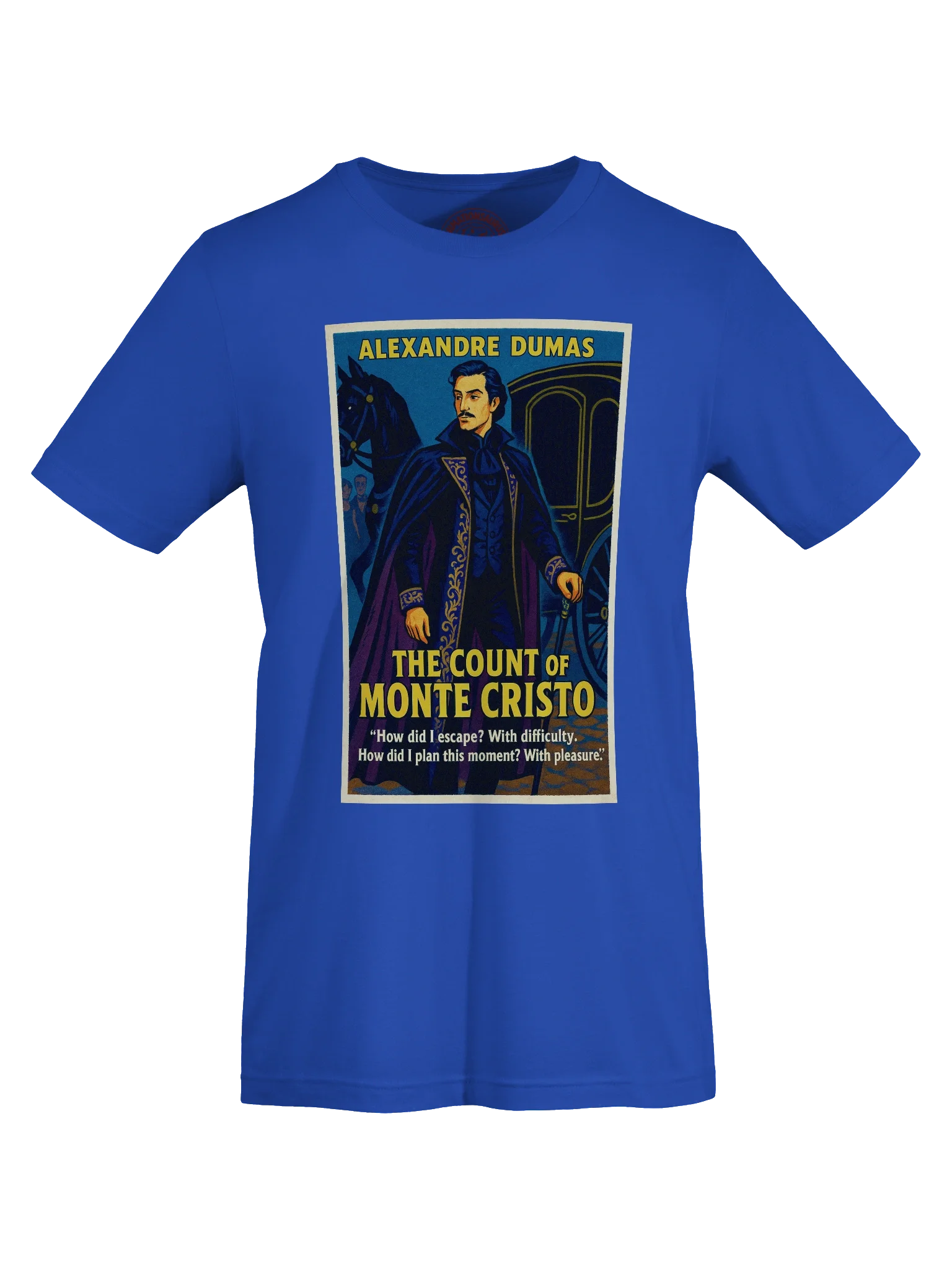 Alexandre Dumas "The Count of Monte Cristo" Concert Tee Fit Unisex T-Shirt product image (43)
