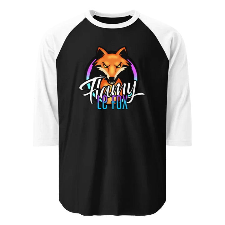 FlamyLeFox BaseBall Tee product image (1)