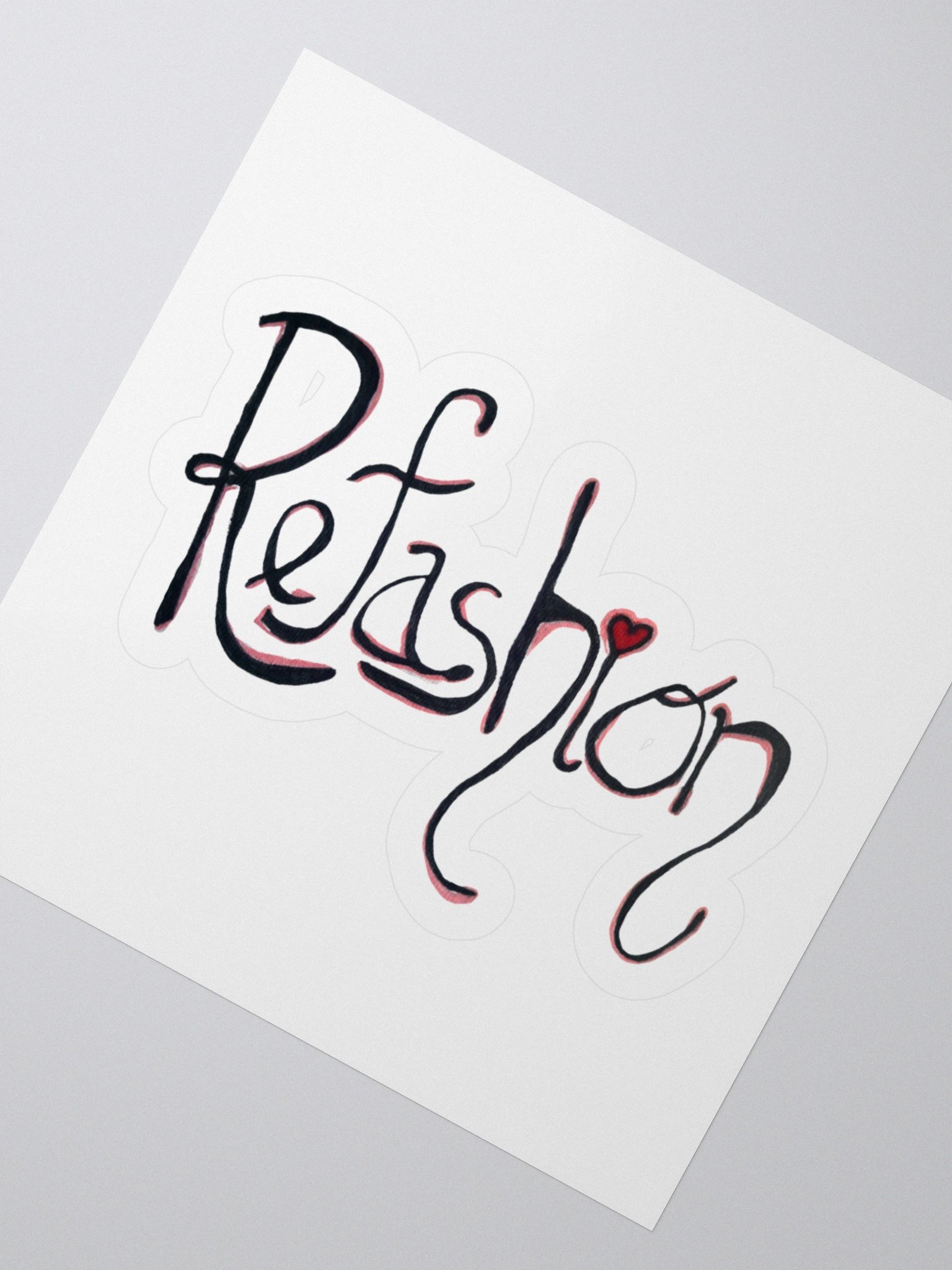 Refashion Kiss Cut Stickers product image (2)