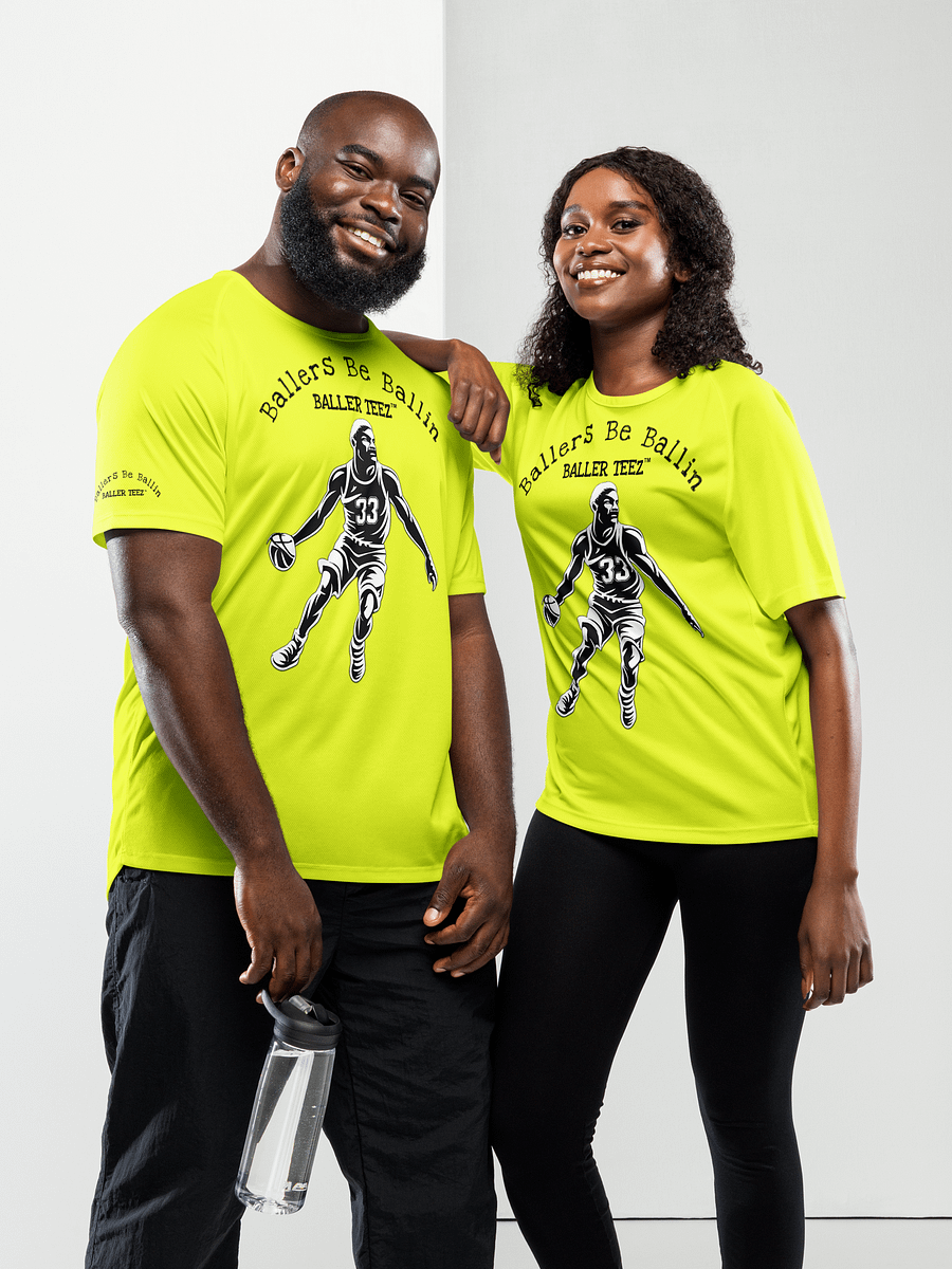Baller Teez White & Neon Sports Jersey product image (6)