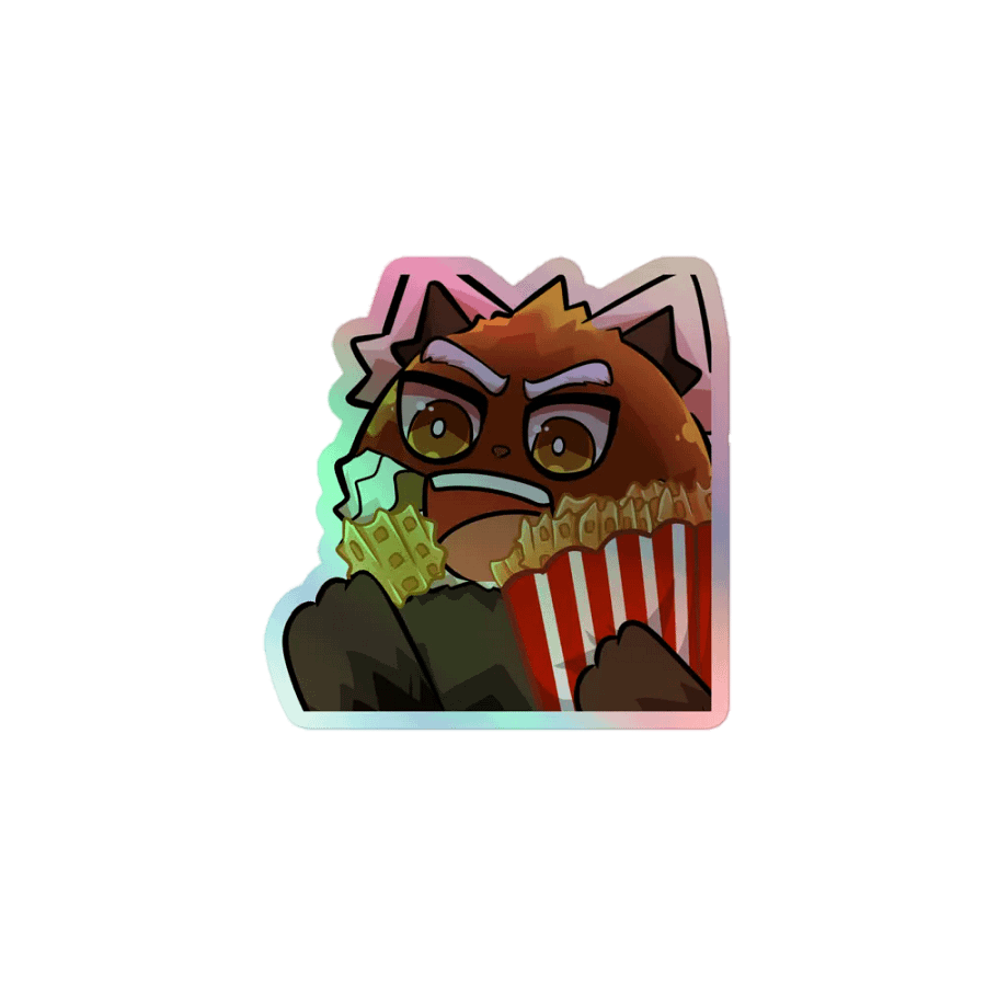 Holographic Waffle Fry Sticker product image (1)