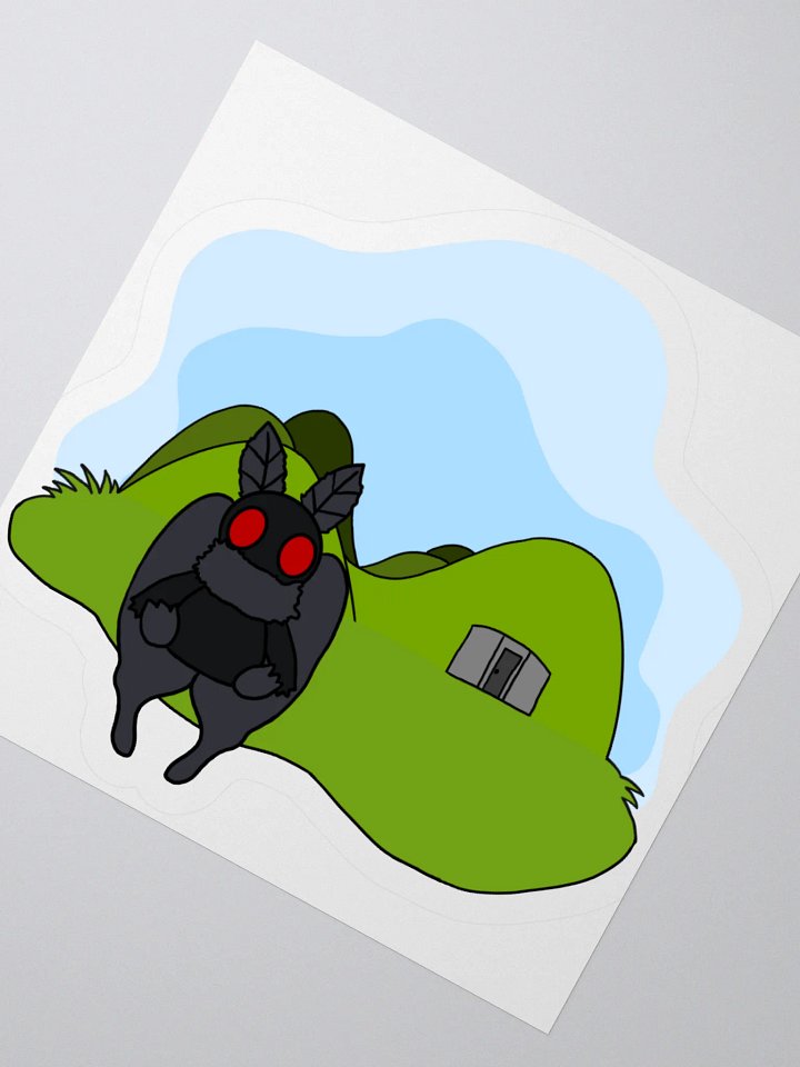 Hostess the Mothman Cryptikids Sticker product image (6)