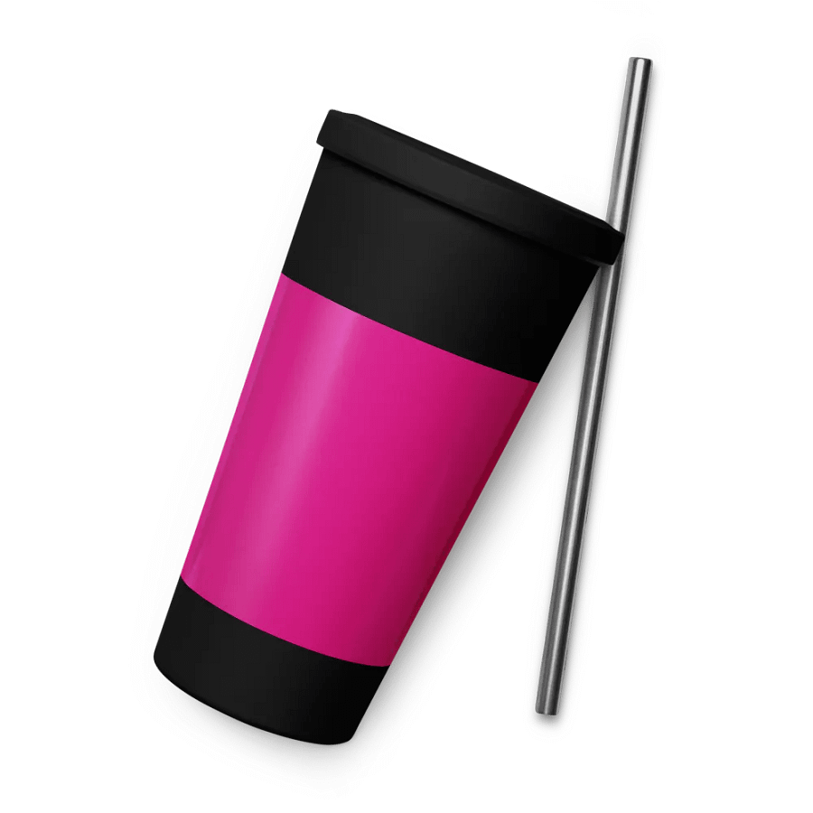 Insulated Tumbler with a Straw (oh yes) product image (7)