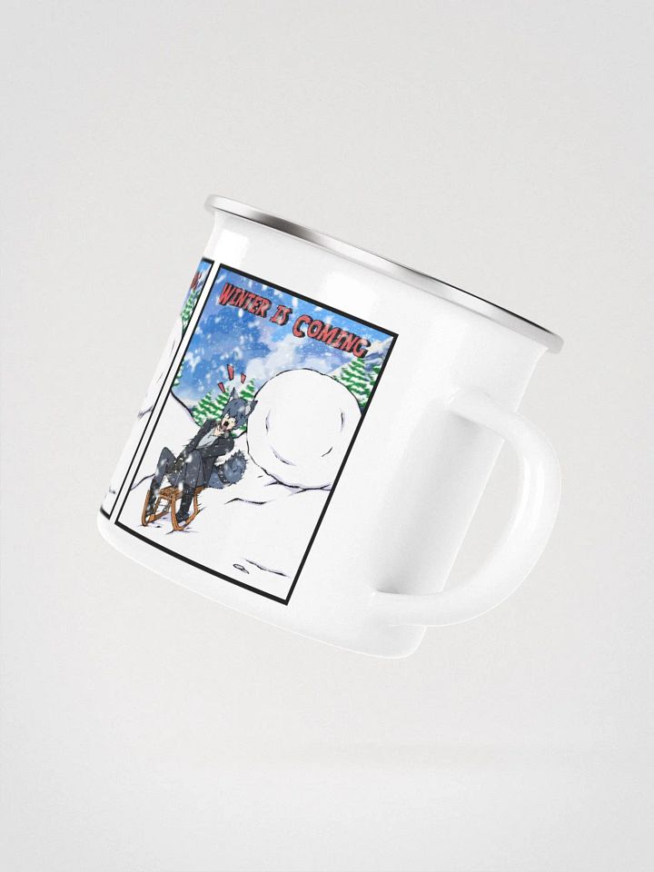 Enamal Winter Is Coming Mug! product image (2)