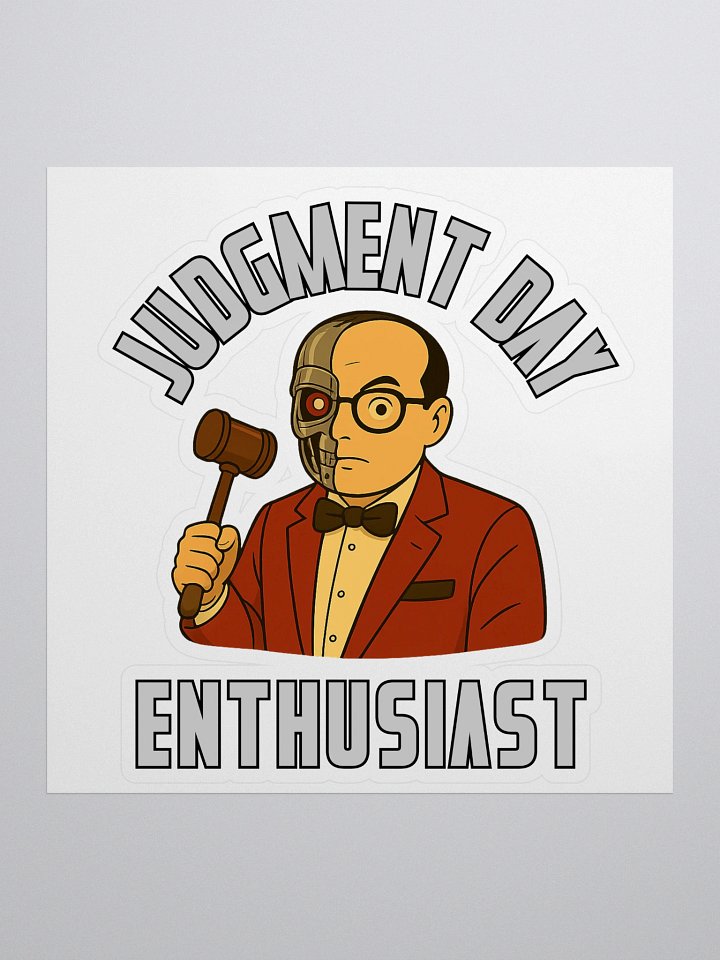 Judgment Day Enthusiast Sticker product image (1)