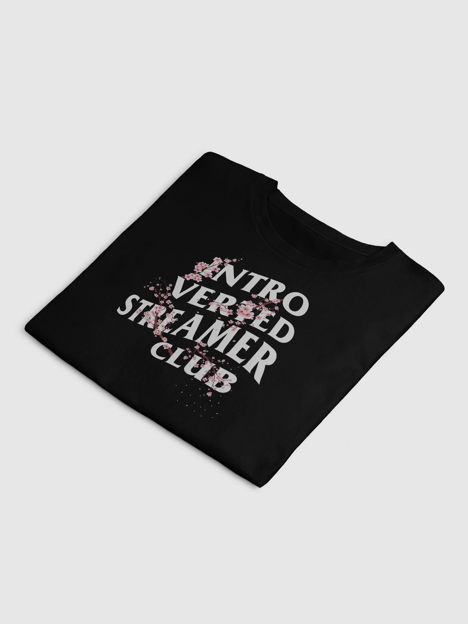 Introverted Streamer Club Sakura Crop Top product image (4)