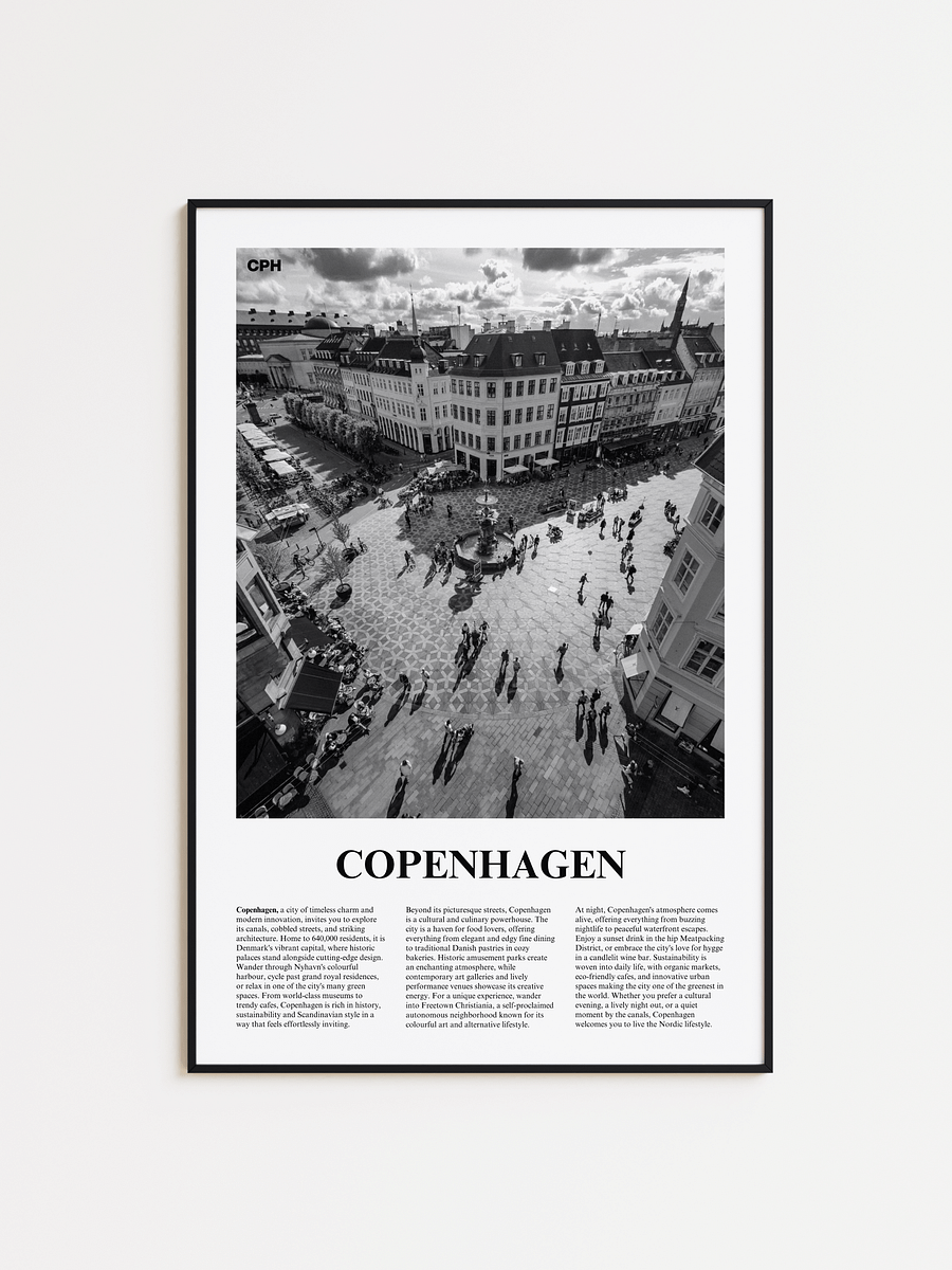 Copenhagen 02 Newspaper Poster product image (1)