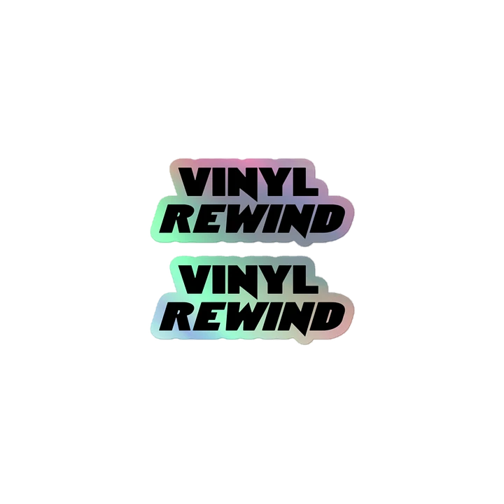Glossy 3D Vinyl Rewind Sticker Pack product image (1)