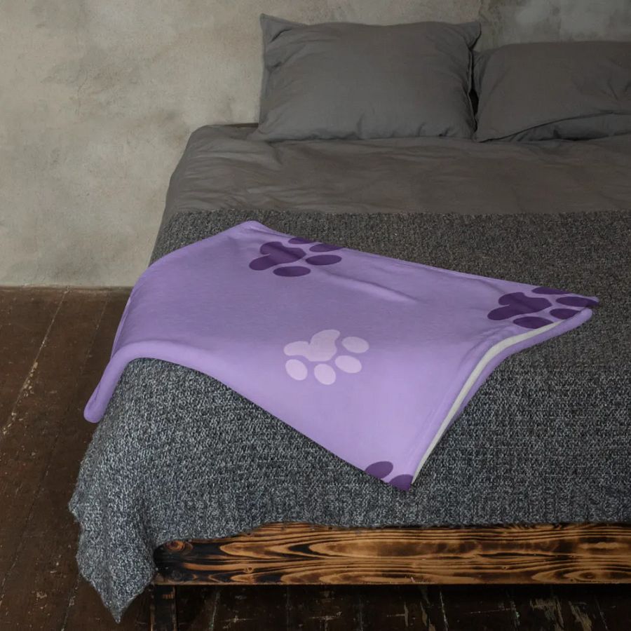 Paw Print Blanket product image (4)