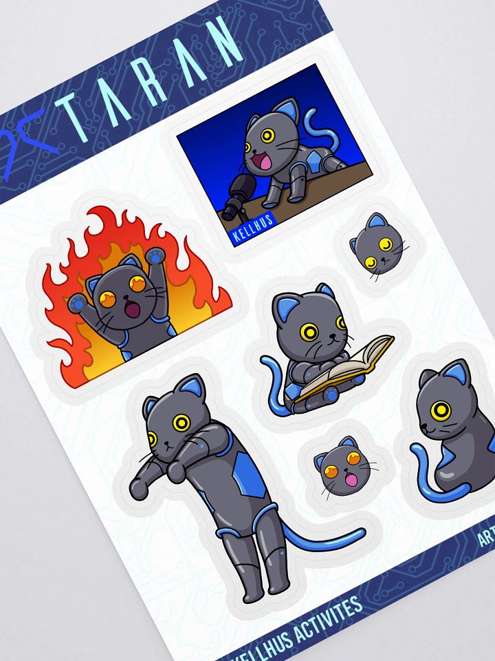 Robo Kellhus Activities Sticker Sheet product image (2)