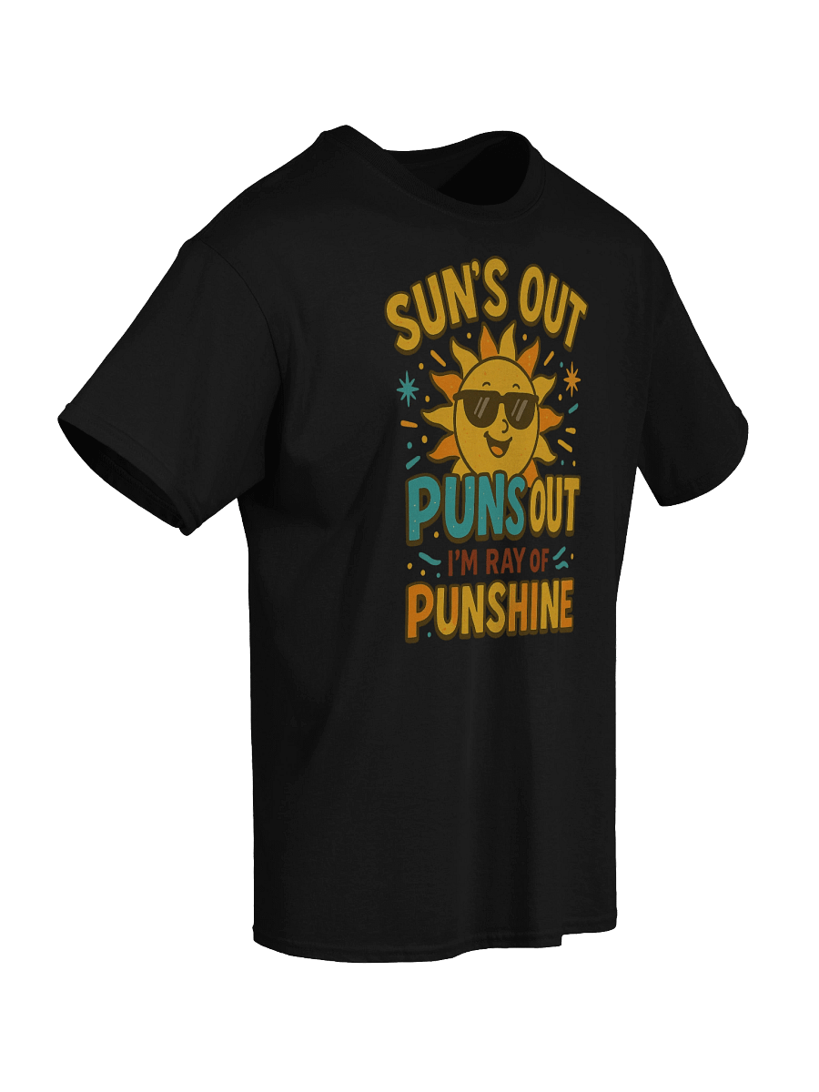 Funny Summer Pun Shirt – Sun’s Out Puns Out Retro Graphic Tee product image (28)