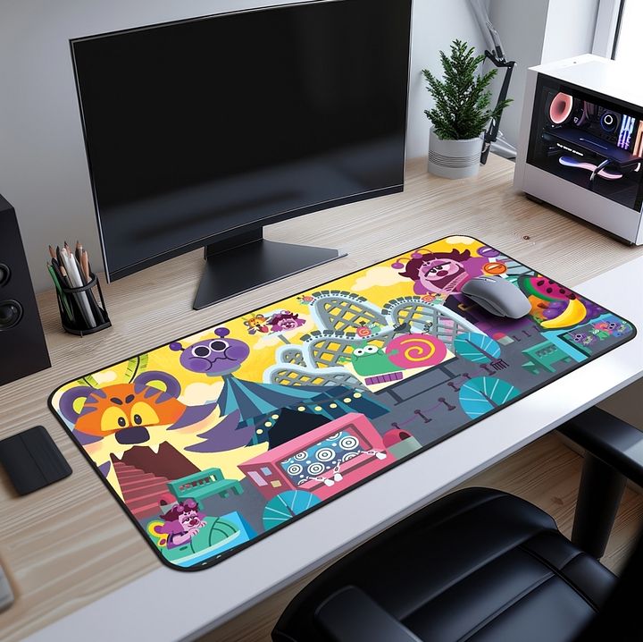 BIG Park Rides Deskmat (15