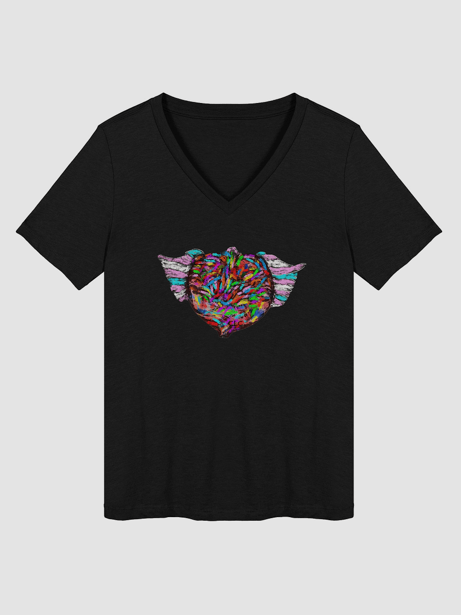 Love Has Wings Relaxed V-Neck Tee product image (3)