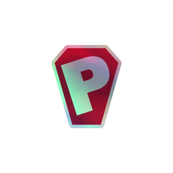 P Coffin Sticker product image (1)