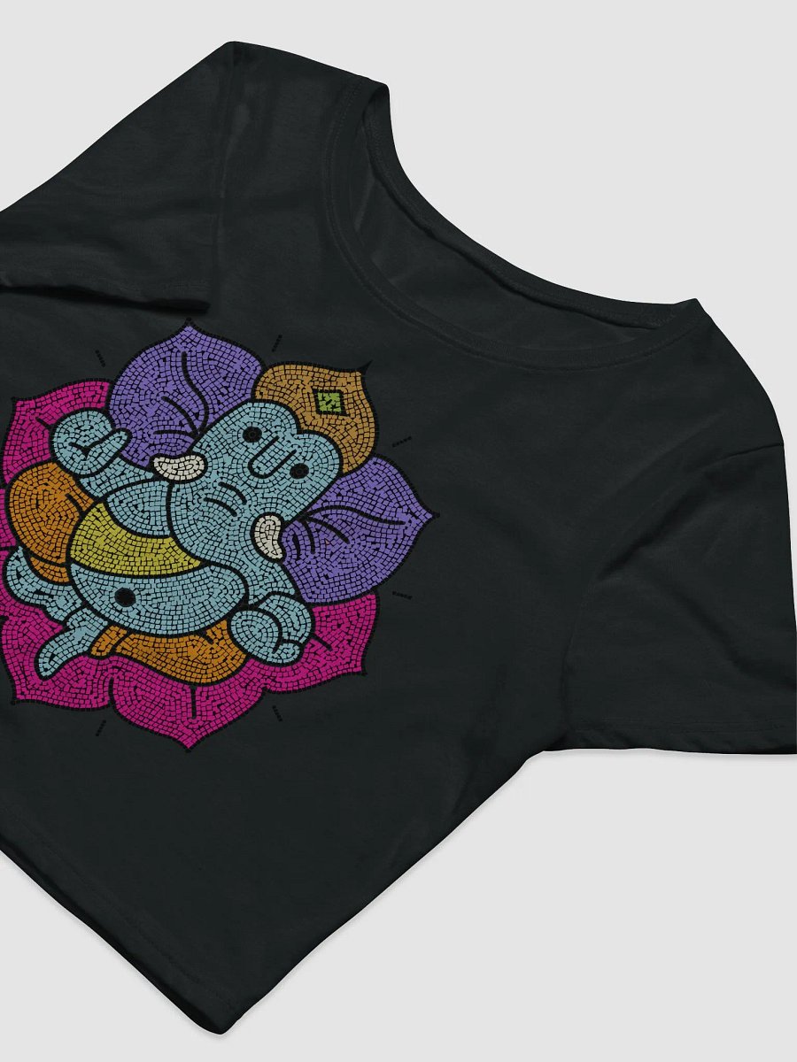 Ganesha Mosaic Crop Tee product image (13)