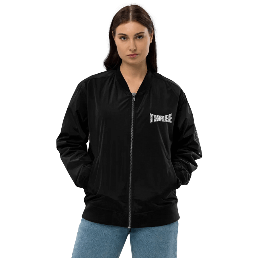 THREE SET WORLDWIDE - Premium Bomber Jacket product image (45)