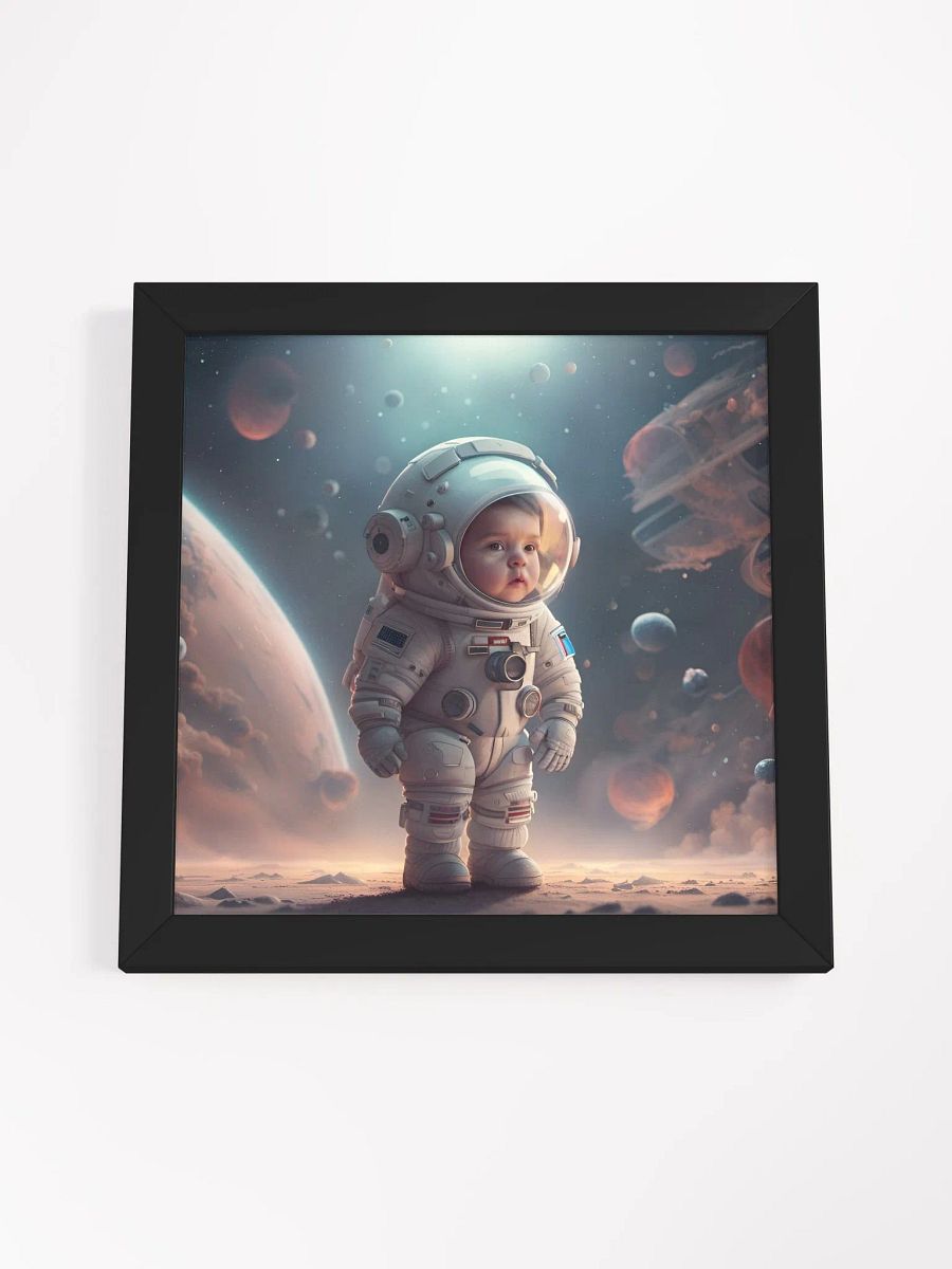 Framed Child Astronaut Poster product image (30)