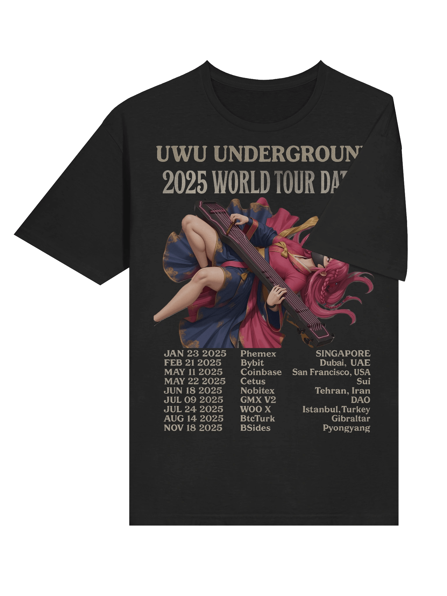 UwU World Tour - Yuki - Ltd Edition - 2025 - Tour Shirt Soft product image (6)