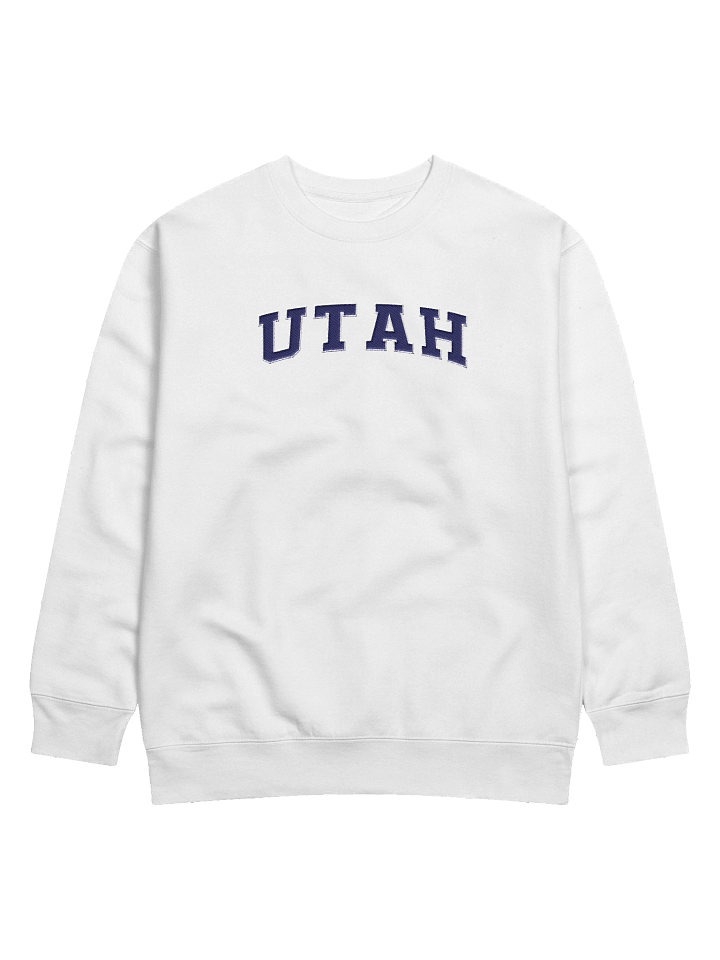 Utah Vintage Stylish Embroidery Premium Sweatshirt product image (8)