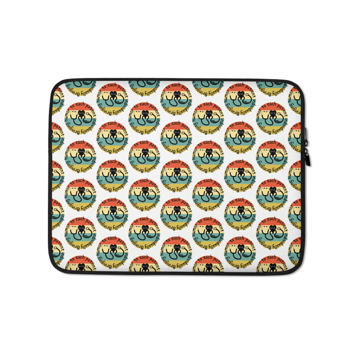 Bringing humor to each patient individually Laptop Sleeve product image (1)