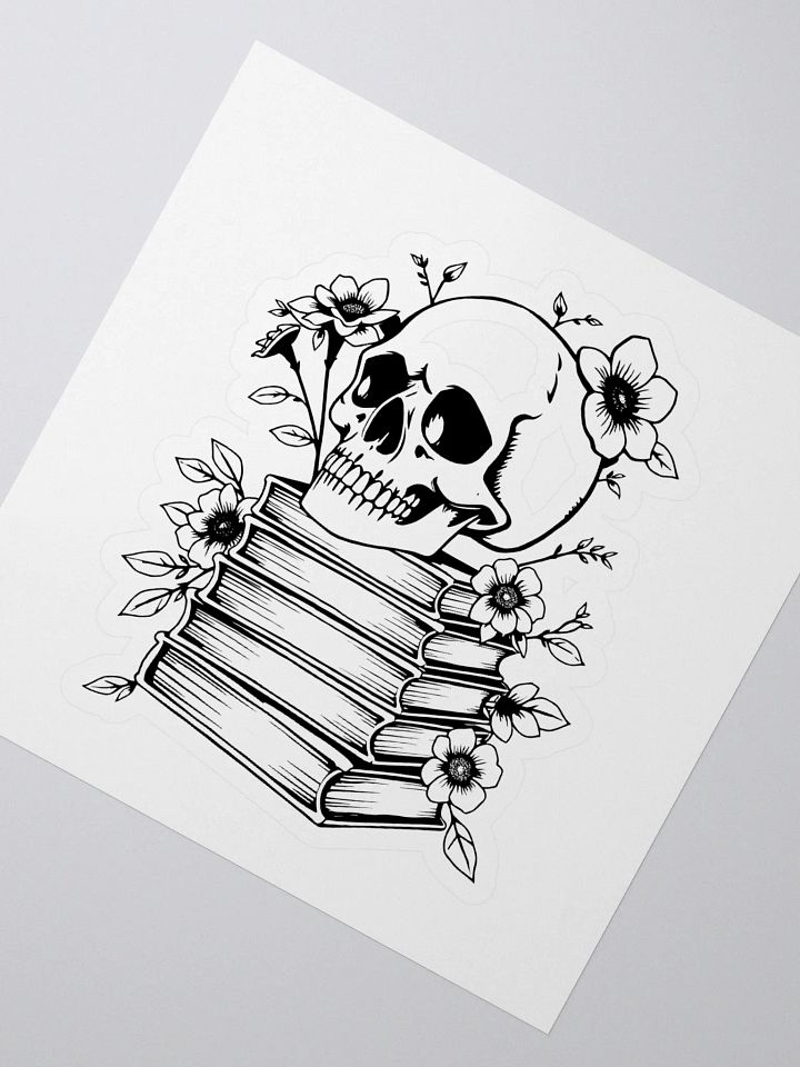 Book Lover Kiss Cut Sticker product image (2)