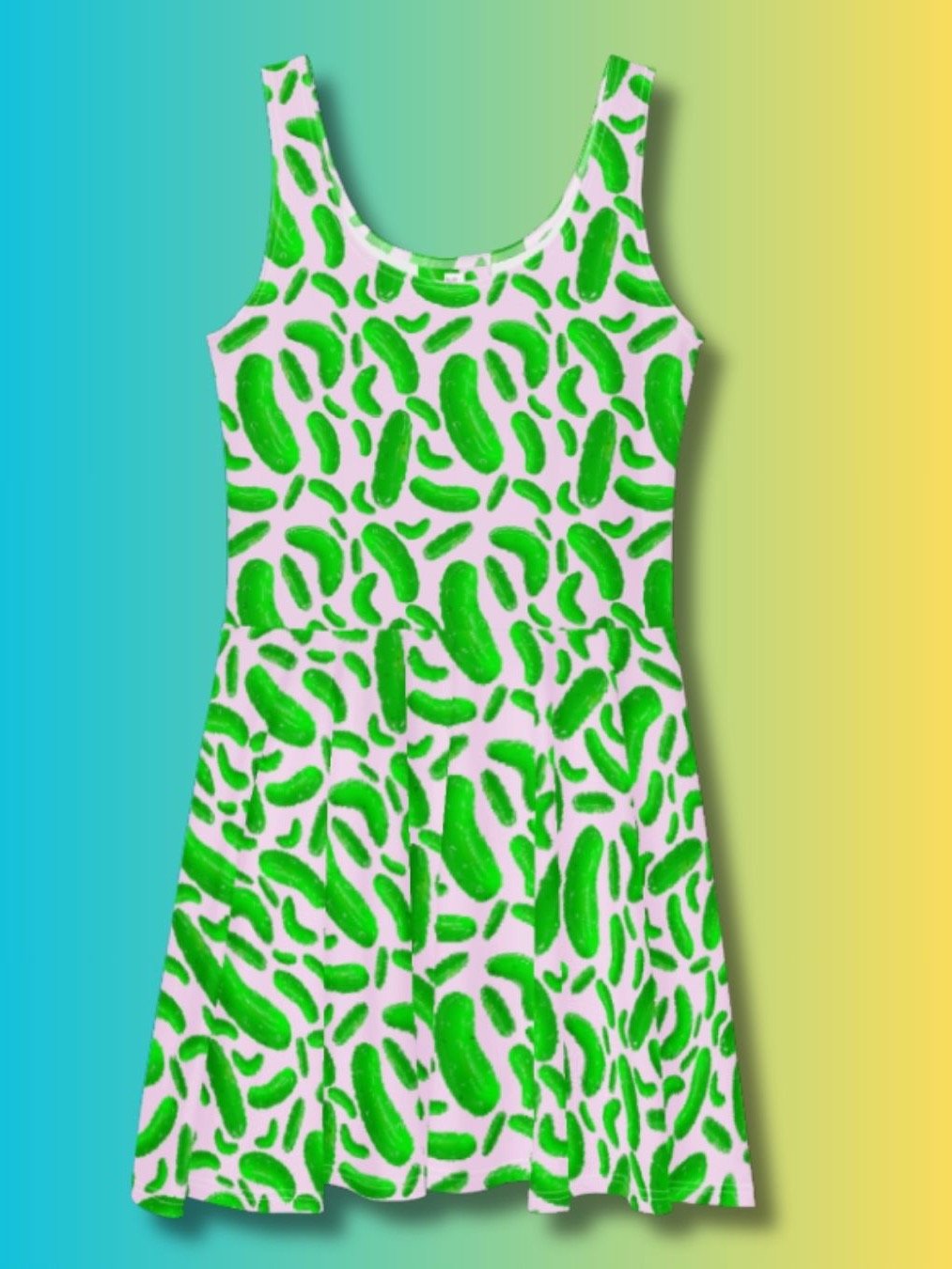 Pickle Lover Skater Dress product image (5)