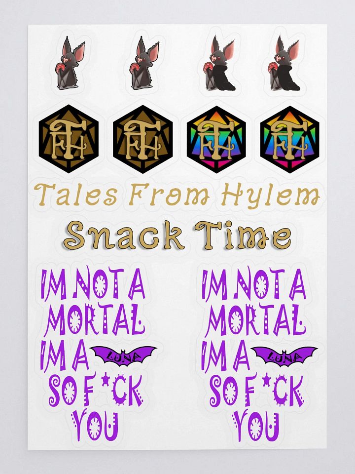 TFH Stickers product image (1)