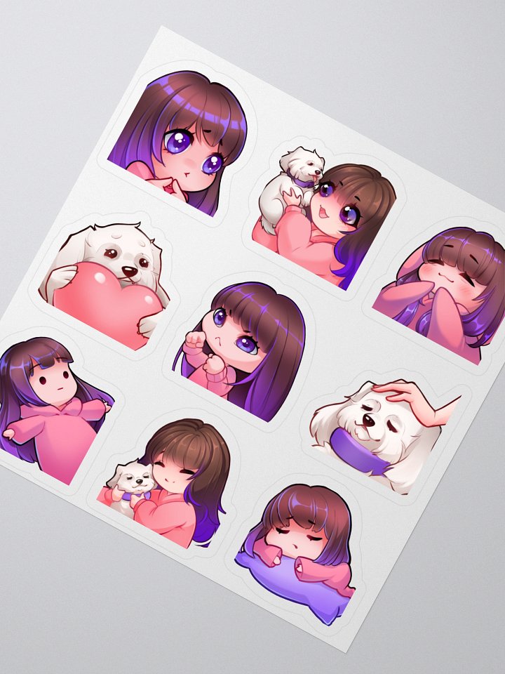 Angel n Alaska sticker sheet product image (2)