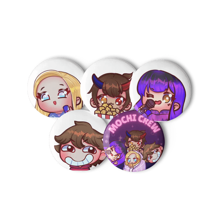 Mochi Buttons! (5pk) product image (2)