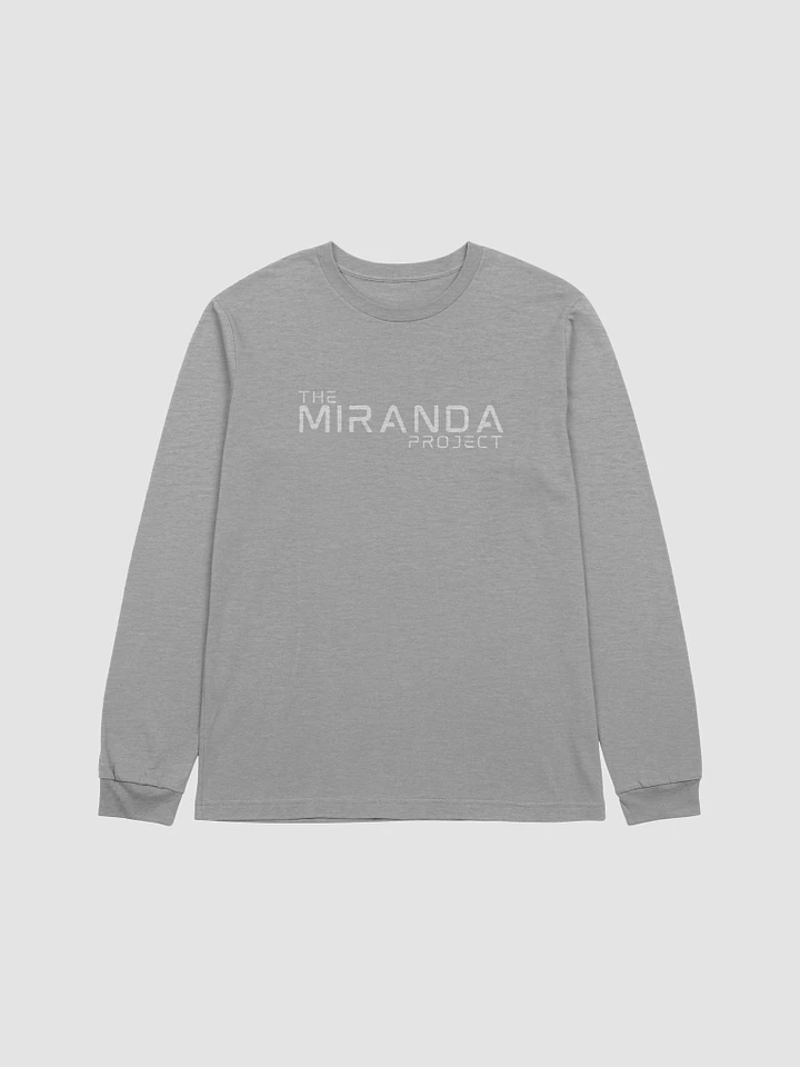 The Miranda Project White Logo Long Sleeve product image (11)