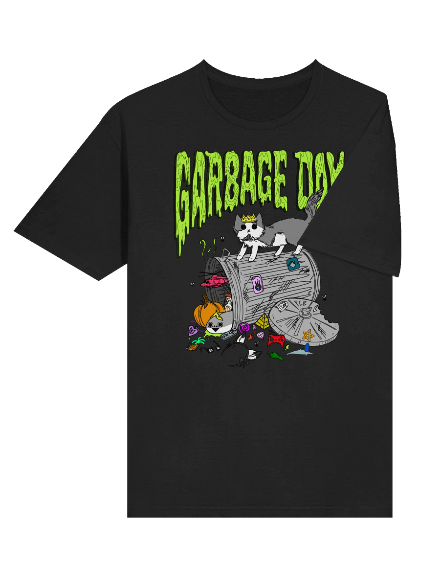 garbage day printed shirt product image (6)