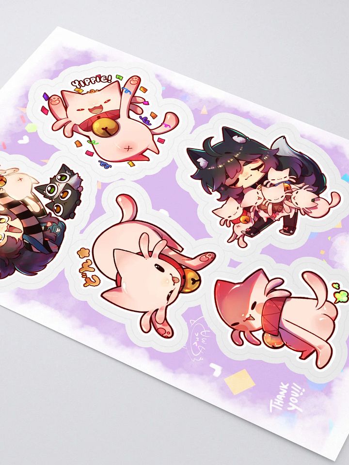 3 Years of Fleshlings - Sticker Sheet product image (2)