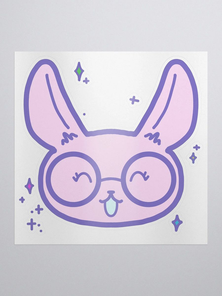 Squeaky Bunny Sticker product image (1)