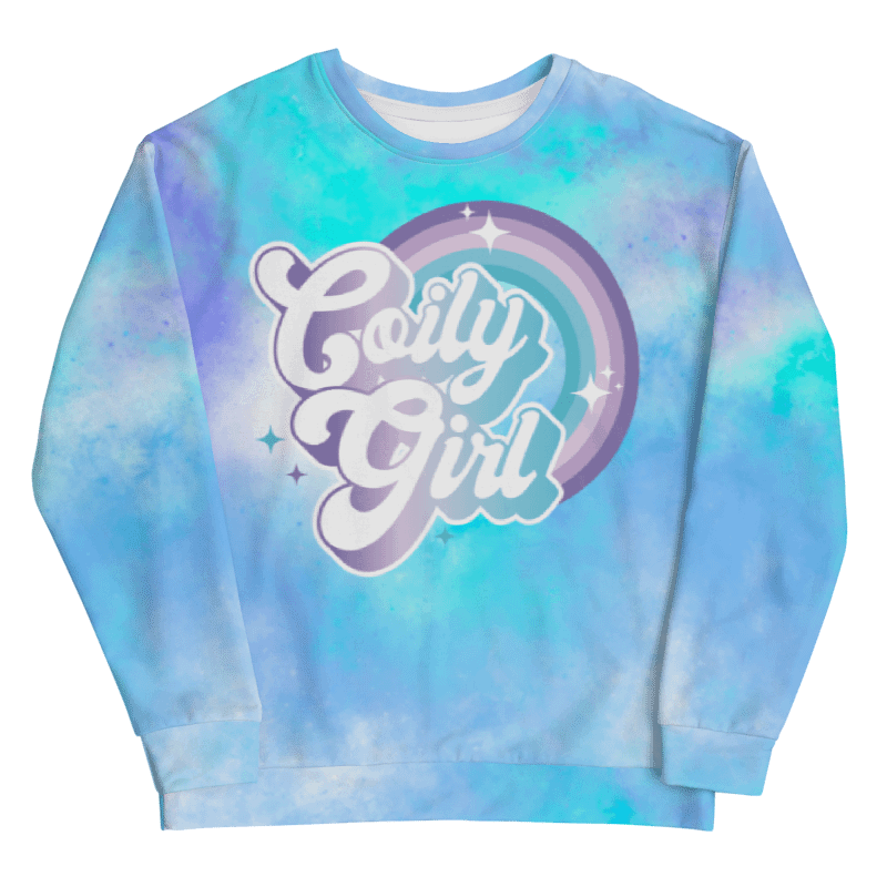 Coily Girl Tie-Dye Crewneck product image (1)