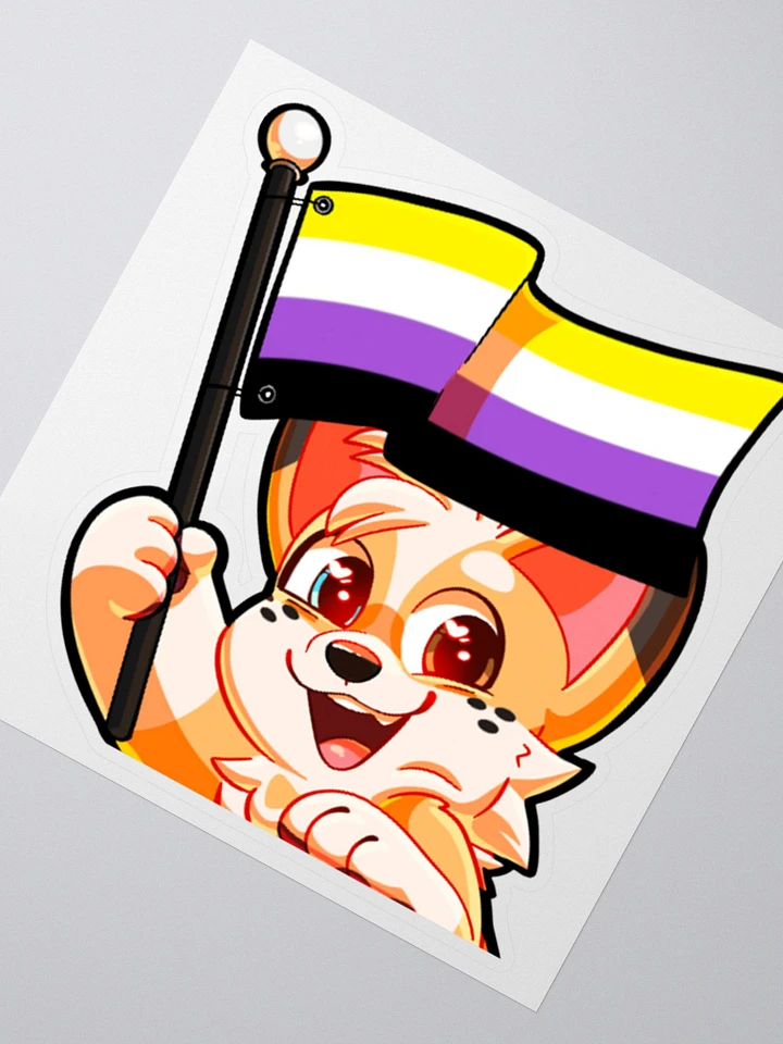 Nonbinary Pride Sticker product image (2)