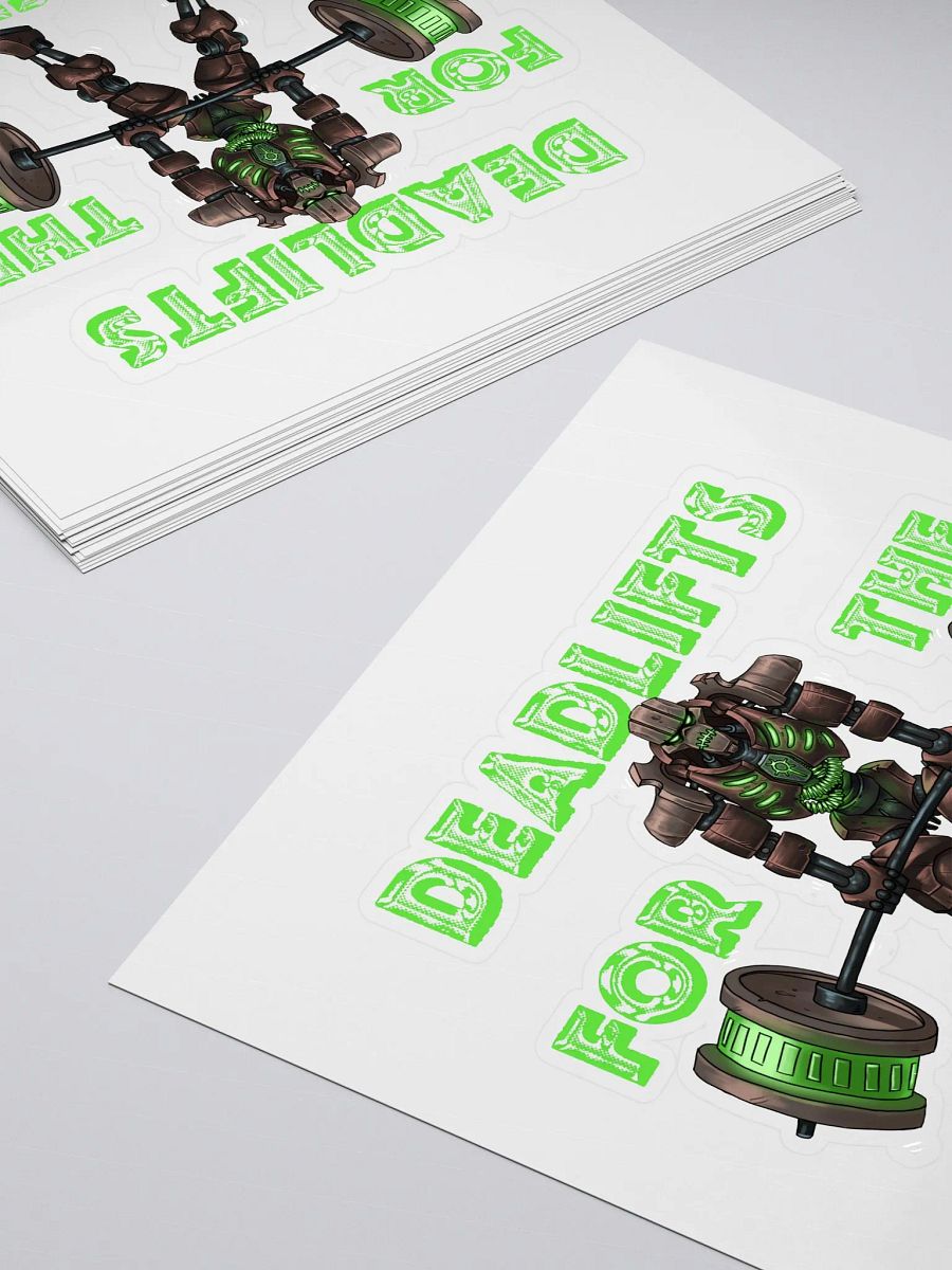 Deadlifts For The Dynasties - Sticker! product image (4)