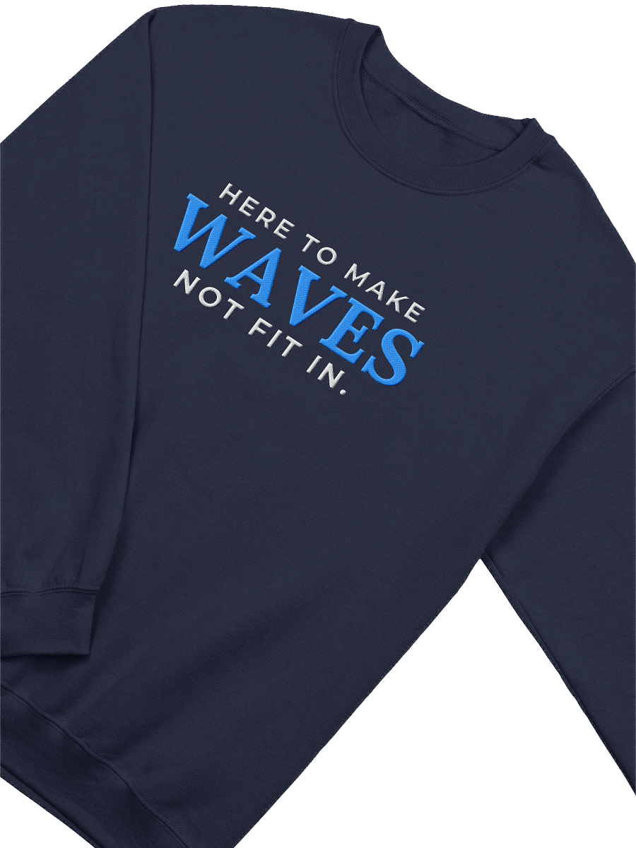 Here to Make Waves Human Design Manifestor Sweatshirt product image (4)
