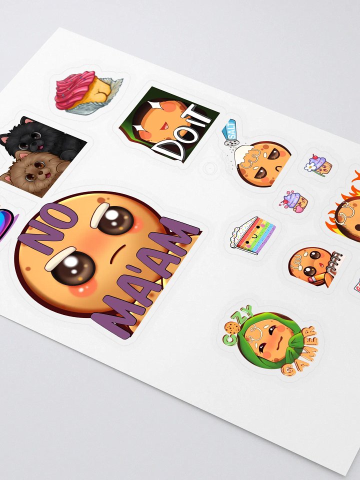 Whimsical Emoji Sticker Sheet product image (2)